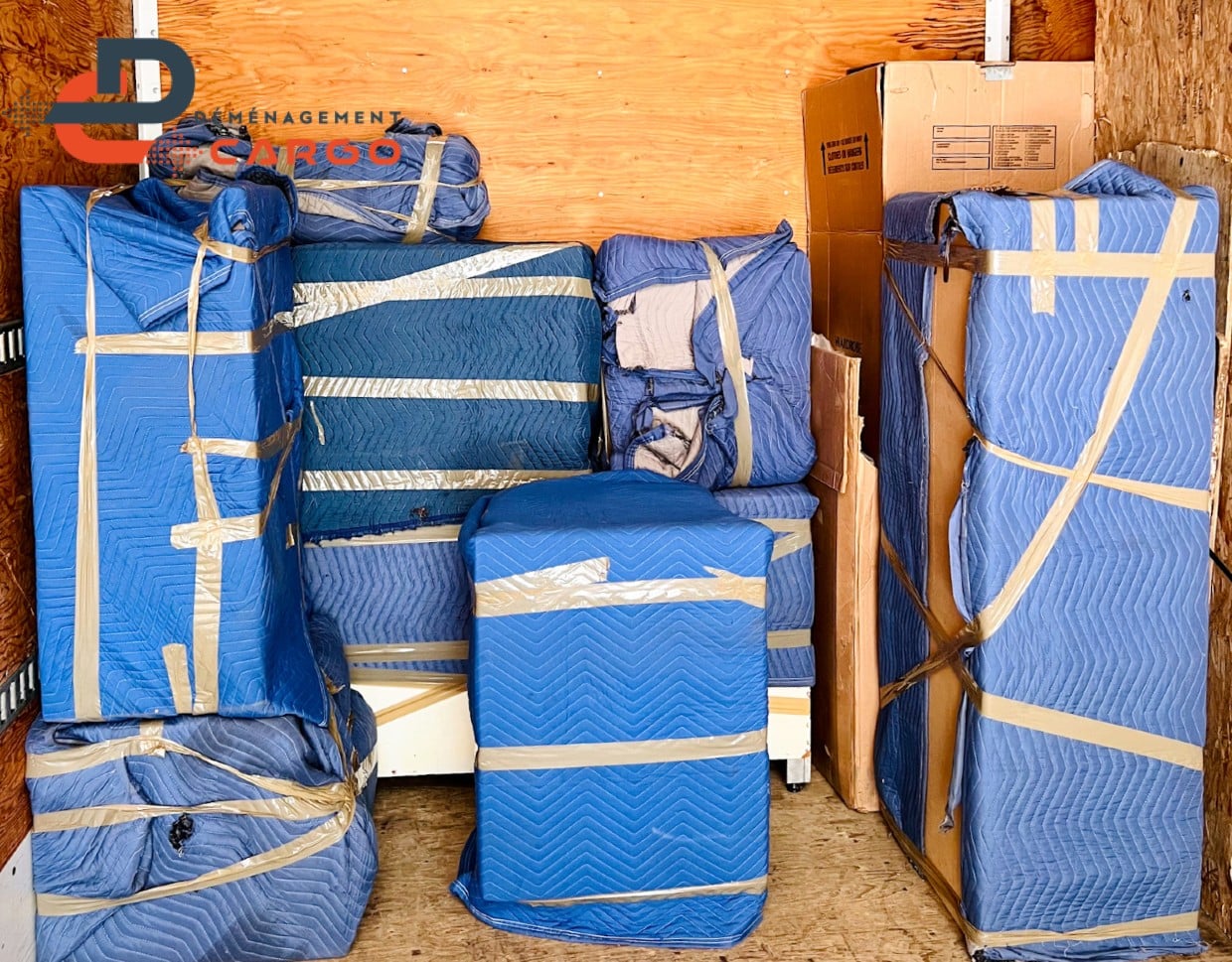 Des meubles bien emballés, c’est zéro égratignure garantie. Déménagement Cargo