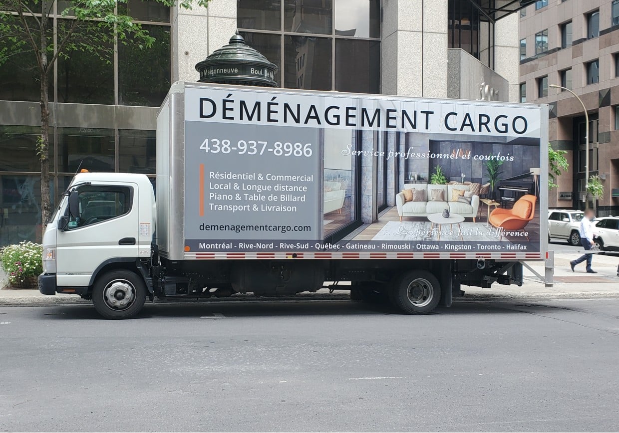 Camion Déménagement Westmount