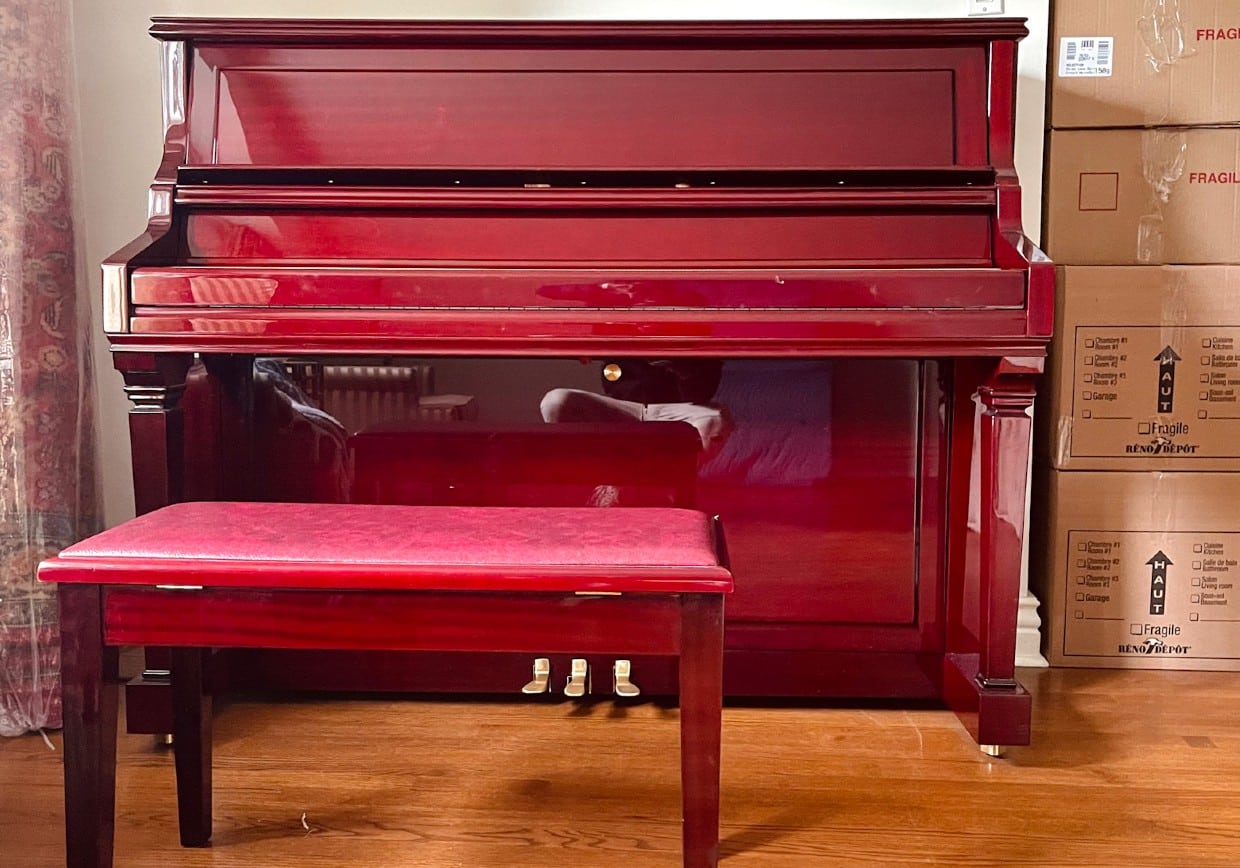 Service de déménagement de piano à Westmount