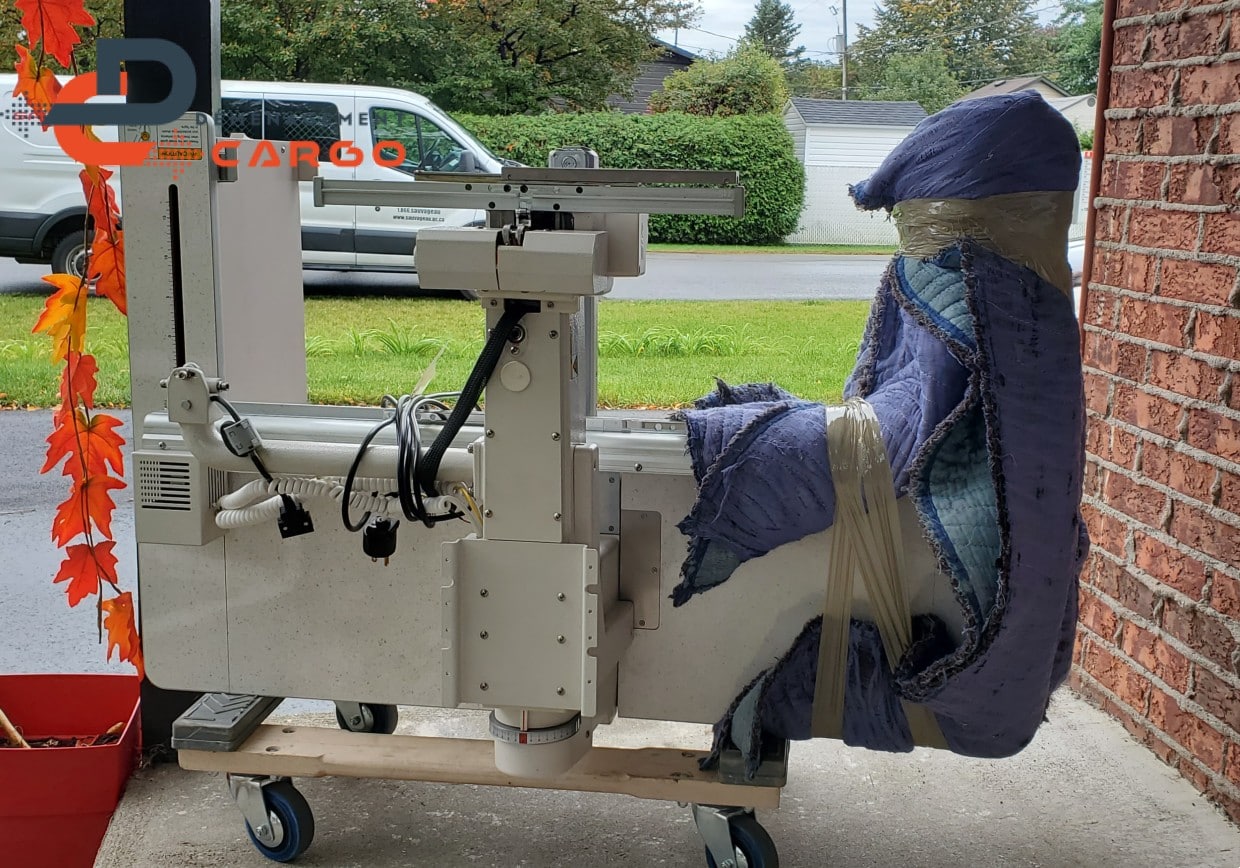 Déménagement machine à Coudre industrielle