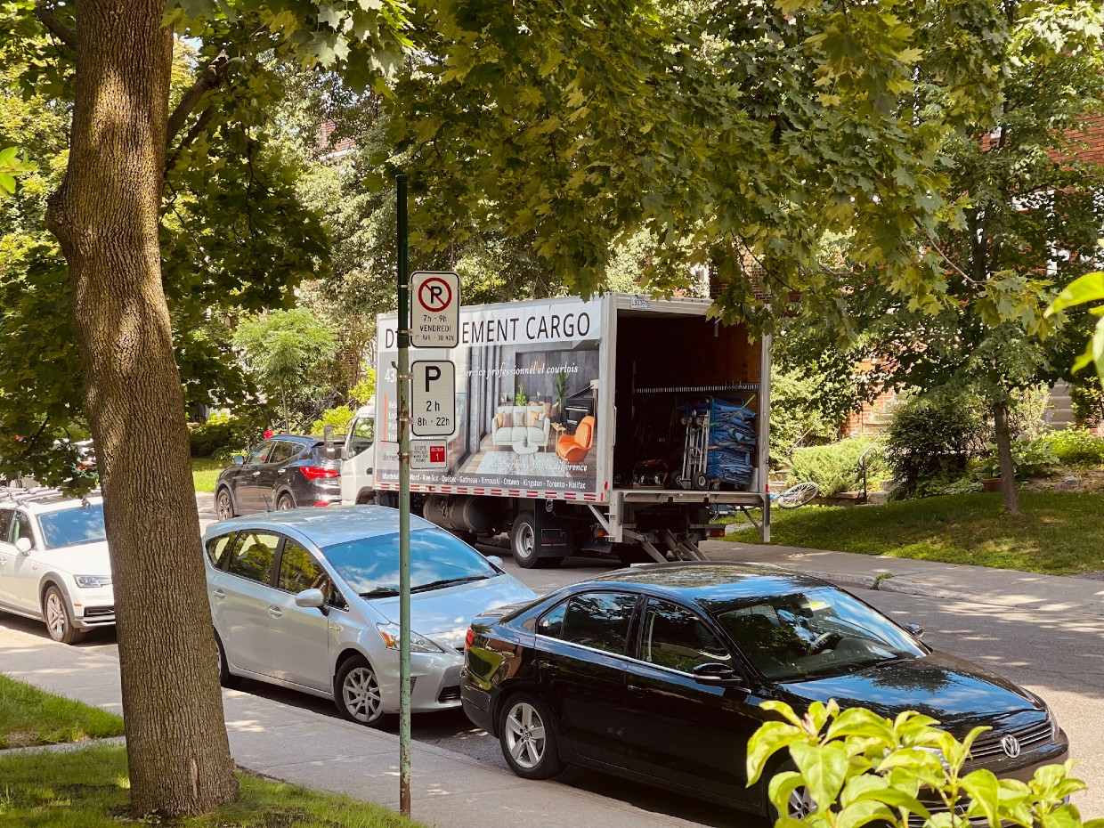 Meilleurs déménageurs portant des boîtes dans un immeuble résidentiel